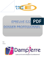 Dossier Epreuve E22 New Version