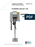 Manual de Usuario Azud FBC 109T