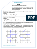 T6 Linealizacion de Sistemas Sis Din UPB