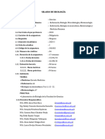 Silabo de Biología - 2024-I