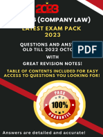 Company Law Exam Pack 240513 193715