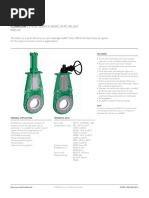 Clarkson - Knife Gate Valves - KS3 - Data Sheet - 2022-11 - r00