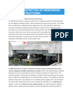 Cathodic Protection of Reinforced Concrete Structures