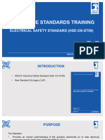 HSE-OS-ST09 Training Slides Electrical Safety