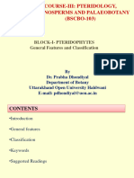 Pteridophytes Classification