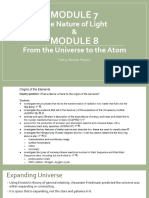 8.1 Origins of The Elements 1