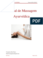 Manual Massagem Ayurvédica