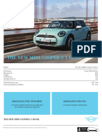 The New Mini Cooper S 3 Door.: Assurance For Your Mini. Assurance For You