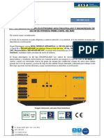 Cotizacion Gei 0505-24-JC Ggee Aksa Apd440ce-6 de 352 KW Encapsulado e Insonorizado - Solandra S.A.C