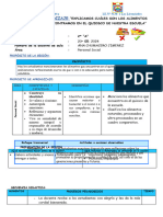 Sesion Explicamos Los Alimentos Nutritivos Que Venden en El Kiosko