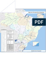 Mapa Das Hidrovias Do Brasil Detalhado Julho 2010