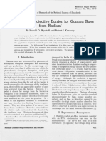 Concrete Barrier For Radium Gamma Ray