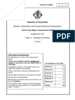 Seychelles English-Paper-2-Reading-and-Writing-2020