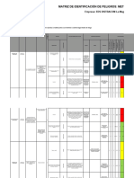 Matriz de Riesgos y Peligros