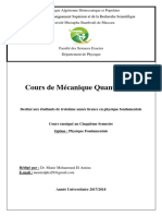 COURS MECANIQUEQUANTIQUEII Final