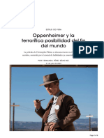 Reseña Oppenheimer