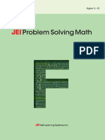 Problem Solving Math View Sample