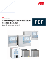 1MRK502065-UUS A en Application Manual Generator Protection REG670 2.1 ANSI