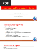 Lecture 01 - Linear and Non-Linear Equations W1