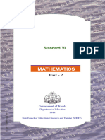 SCERT Kerala State Syllabus 6th Standard Maths Textbooks English Medium Part 2