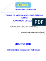 Igneous Petrology Chap 1