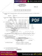 Intermediate - FM - Suggested Answer Paper