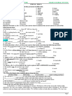 Unit 10 Practice Test