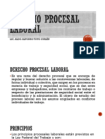 Derecho Procesal Laboral - 1