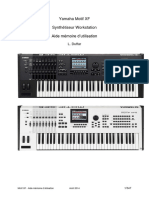 Yamaha Motif XF Aide Memoire LD 473956