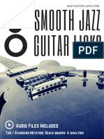 30 Smooth Jazz Guitar Licks