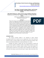 The Role of Exchange Rates, Foreign Exchange Policies, and Foreign Exchange Reserves On The Stability of The Islamic Economy in A Country