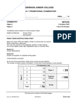 J1 Promos 2016 Paper 2