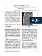 Fingerprint Matching Using Gabor Filter