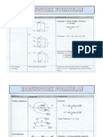 Ex Calculation Grid, Cut Fill and Roadwork