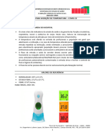 Fluxo Temperatura Entradas