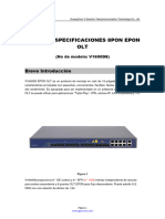 V1600D8 EPON OLT Introduction V1.3.en - Es (ES)