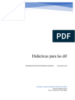 Didácticas para Las Dificultades de Aprendizaje: Alumna: Sara Elizabeth Rentería Pérez