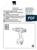 Manual Makita 8271d