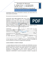 Modelo Contrato Prestação de Serviços Terceiros