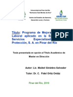 6.2 Programa de Mejora de Clima Laboral EJem3