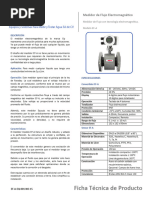 Medidor Electromagnetico Serie Ef-A