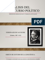 Análisis Del Discurso Político. Clase 8 de Abril de 2021