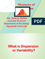 Measures of Dispersion - BMRC