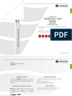 Cable Felxibles Cables Duplex SPT Rohs 300v 60c