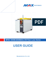 MFSC 6000M (G4) Single Module CW Fiber Laser User Guide V1.5