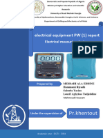 TP Électrique n1