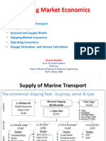 Shipping Market Economics