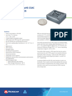 Sa.45S Csac and Rohs Csac Options 001 and 003: Chip-Scale Atomic Clock