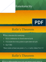 Monotonicity 3