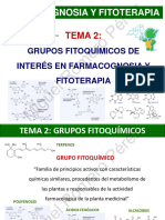 TEMA 2 Grupos Fitoquimicos. Curso 2023-24